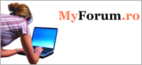 Pagina de start a forumului magazinterapeutic.MyForum.ro